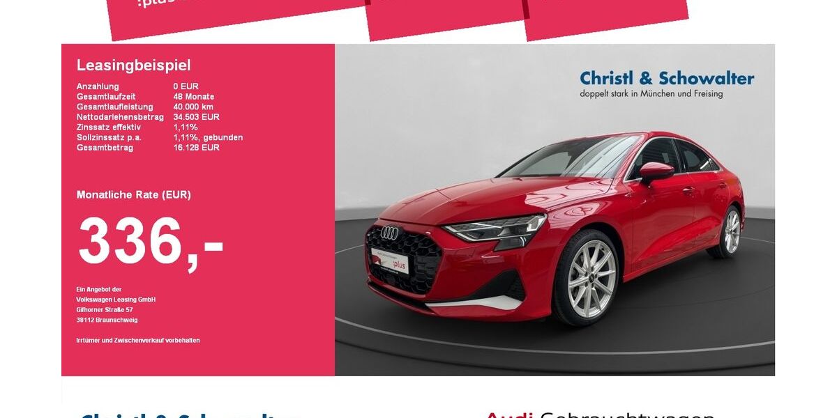 Audi A3 25.998 km 34.503 &euro; Freising 85356