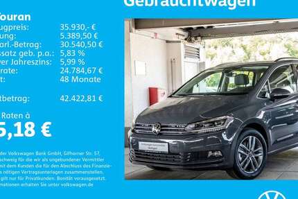 VW Touran 1.505 km 35.930 &euro; Stuttgart 70188