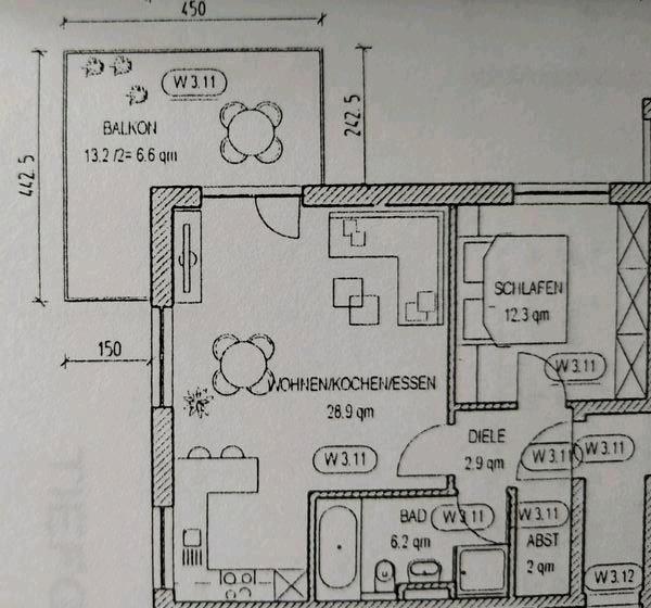 Etagenwohnung Ingolstadt Südost - 2 Zimmer, 59 m&sup2;, 329.500&euro; | Angebot:27126715