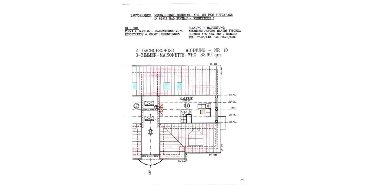 Maisonettenwohnung Bad Buchau - 3 Zimmer, 83 m&sup2;, 225.000&euro; | Angebot:25875508