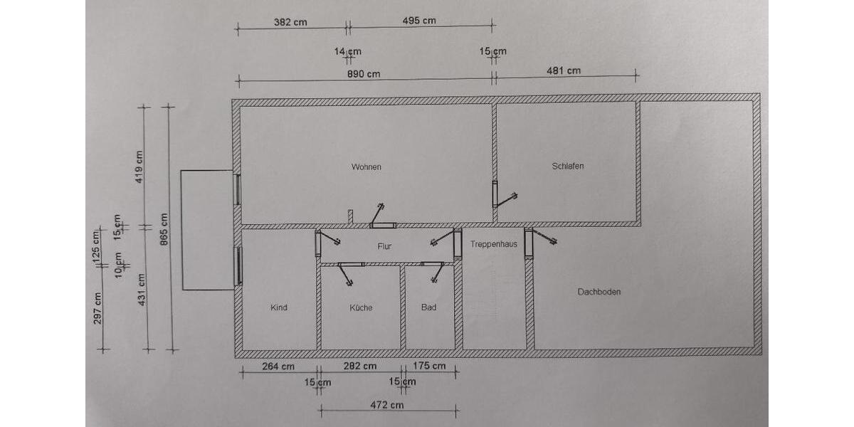 Dachgeschoßwohnung Peine Peine Kernstadt - 3 Zimmer, 78 m&sup2;, 145.000&euro; | Angebot:27090586