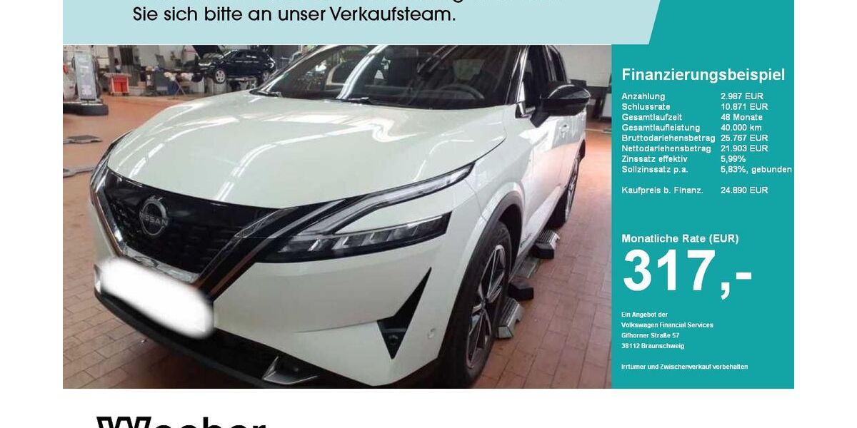 Nissan Qashqai 31.029 km 24.889 &euro; Herrenberg 71083