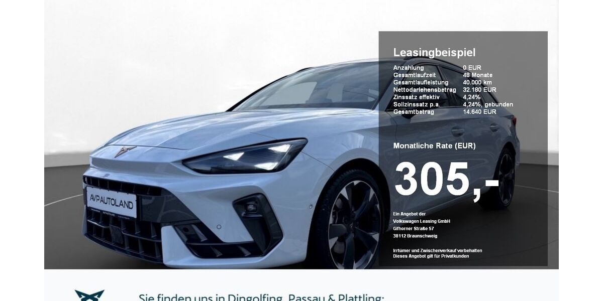 Cupra Leon 22.253 km 31.860 &euro; Passau 94036