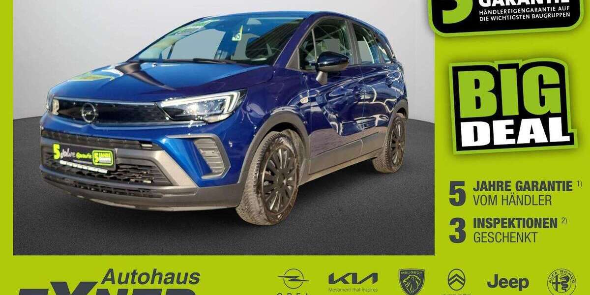 Opel Crossland 18.377 km 12.990 &euro; Plauen 08529