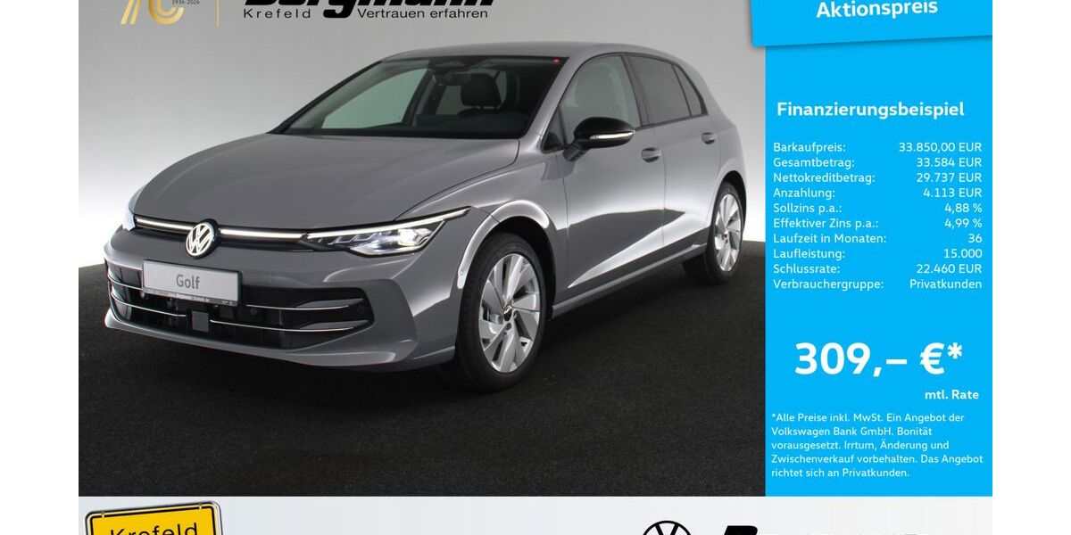 VW Golf 6.000 km 33.450 &euro; Krefeld 47803