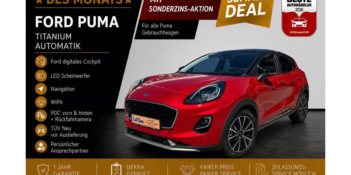 Ford Puma 59.700 km 17.530 &euro; Fürstenfeldbruck 82256