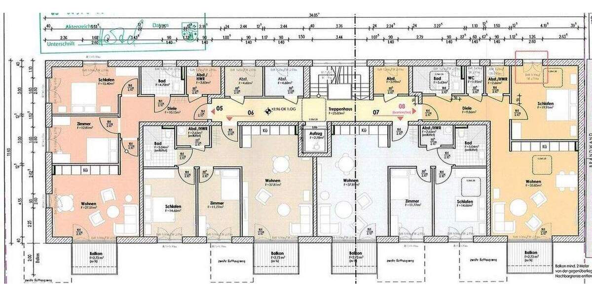 Etagenwohnung Nauen Berge - 2 Zimmer, 79 m&sup2;, 1.074&euro; | Angebot:26261935