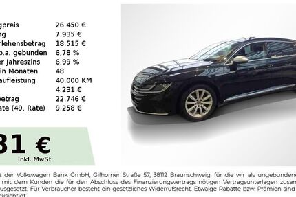 VW Arteon 105.950 km 26.450 &euro; Nürnberg 90431