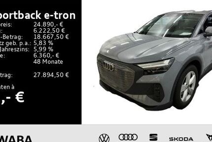 Audi Q4 e-tron 44.337 km 24.890 &euro; Gersthofen 86368