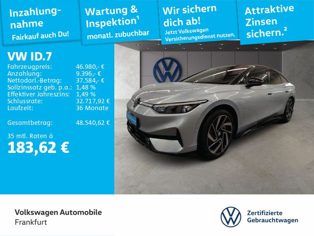 VW ID.7 6.673 km 46.980 € Frankfurt 60326