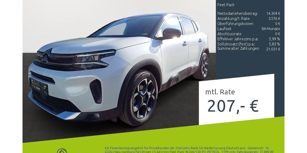Citroen C5 Aircross 31.130 km 17.880 &euro; Borken 46325