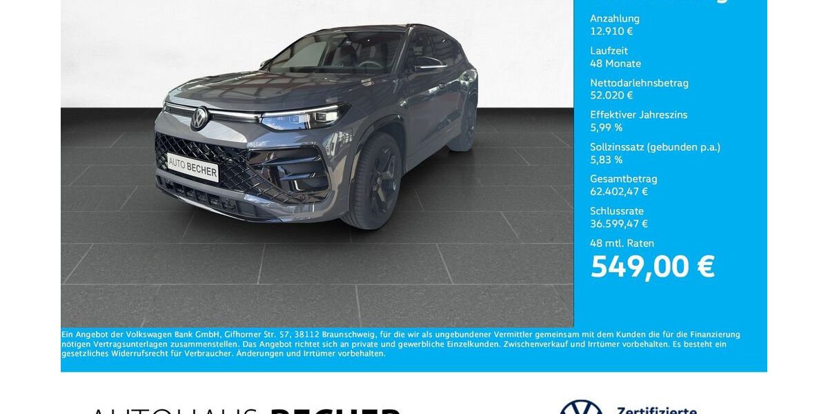 VW Tayron 3.500 km 64.930 &euro; Wesel 46485