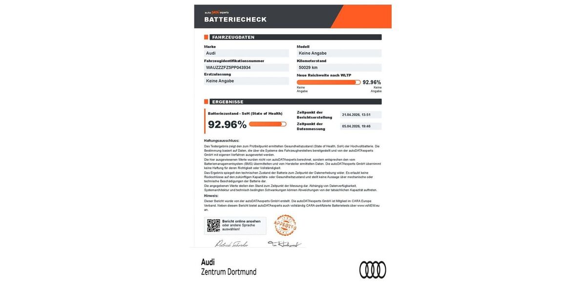 Audi Q4 e-tron 51.822 km 32.900 &euro; Dortmund 44143