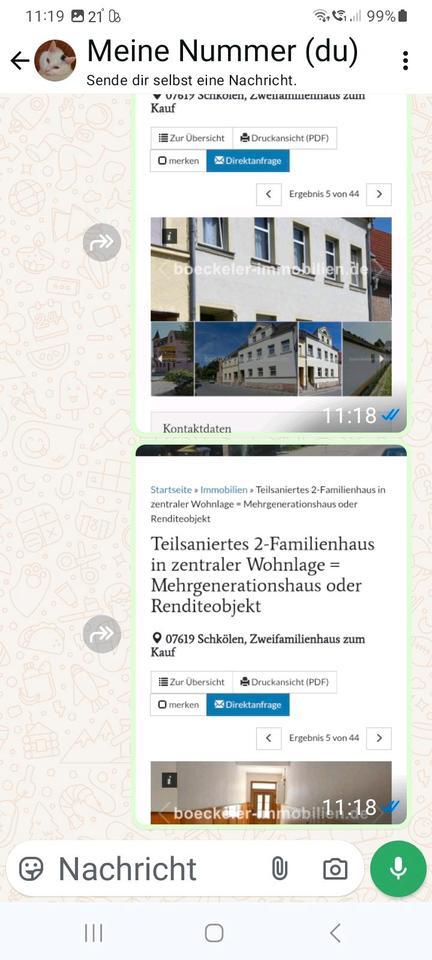 2 Familienhaus in Schkölen zum Verkauf