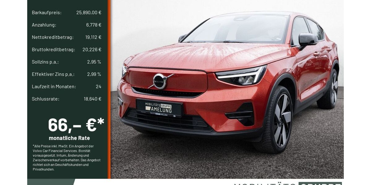 Volvo C40 32.317 km 25.390 &euro; Engelskirchen 51766