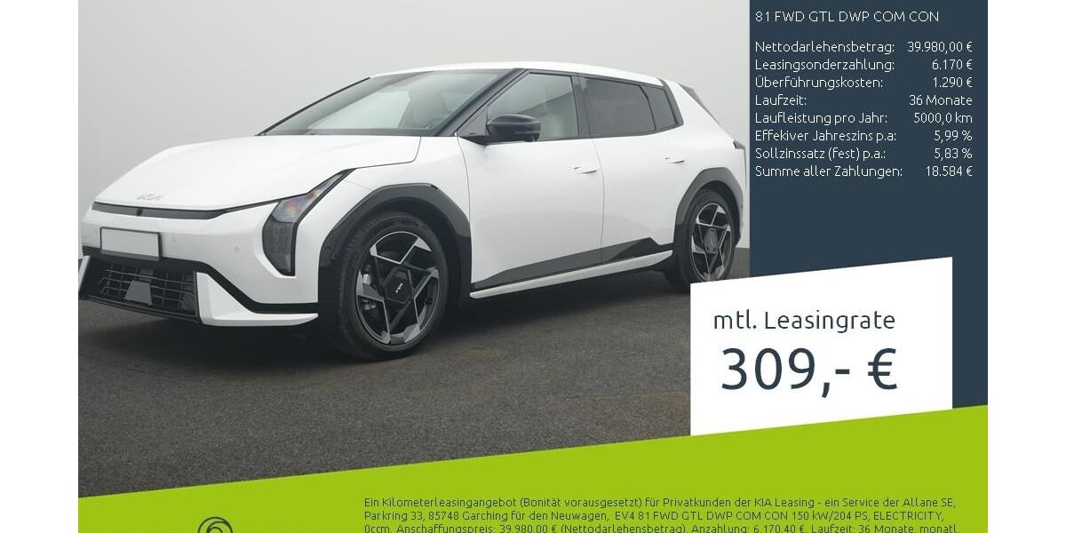 Kia EV4 6.000 km 39.980 &euro; Münster - Amelsbüren 48163