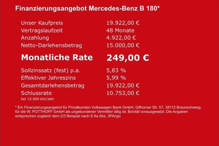 Mercedes B 180
