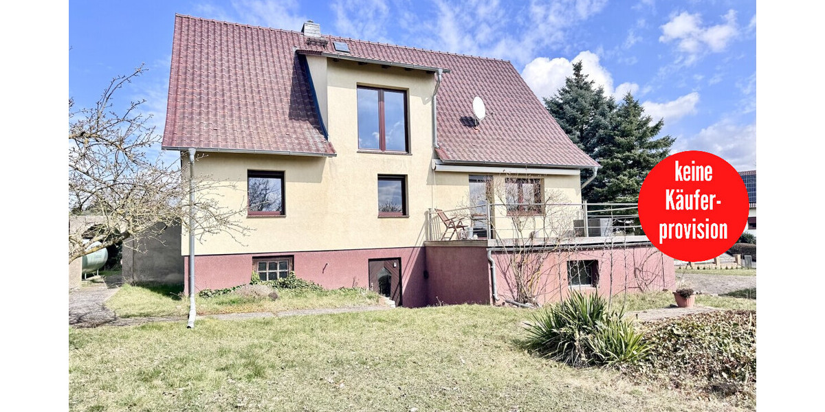 HORN IMMOBILIEN ++ Einfamilienhaus in Tantow mit Einbauküche, Garage und großem Grundstück - Einfamilienhaus Tantow | Angebot:24299209