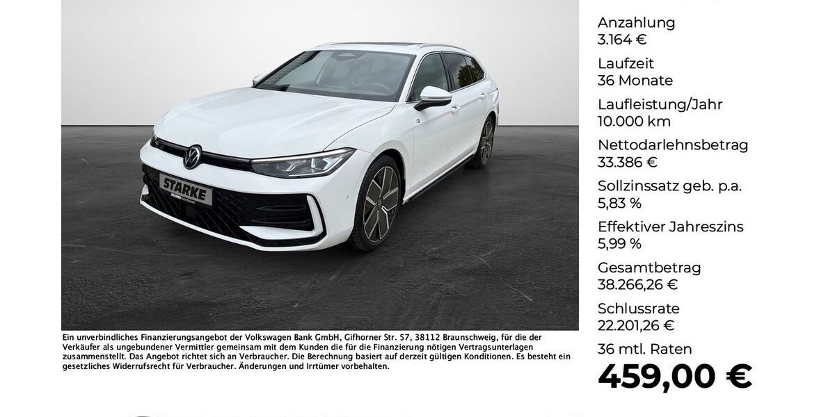 VW Passat Variant 10.304 km 36.550 &euro; Georgsmarienhütte (Osnabrück) 49124