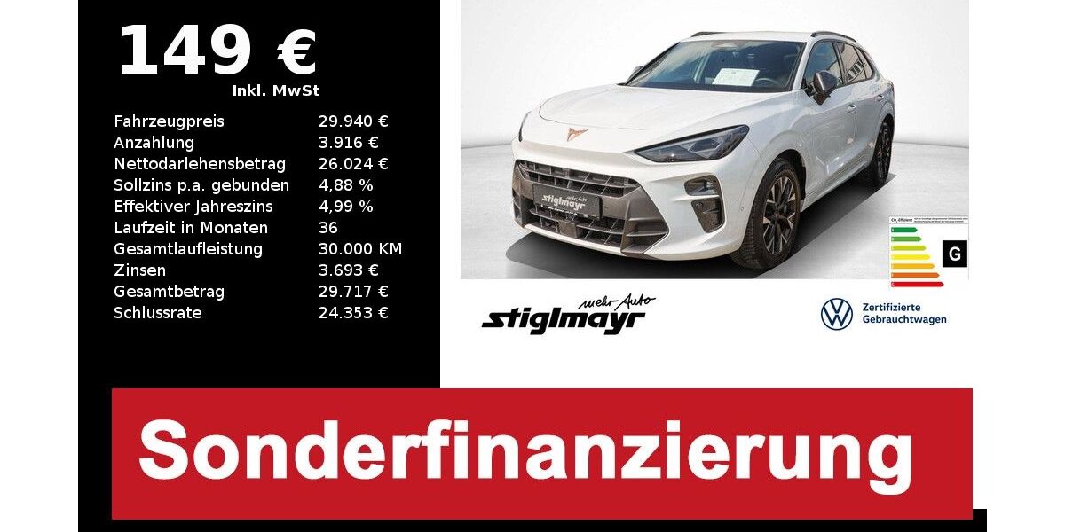 Cupra Terramar 25.145 km 29.940 &euro; Pfaffenhofen/Ilm 85276