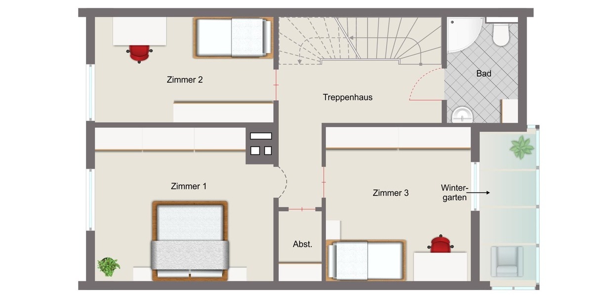 Reihenendhaus mit viel Platz - Einfamilienhaus Hildesheim Marienburger Höhe | Angebot:27071102