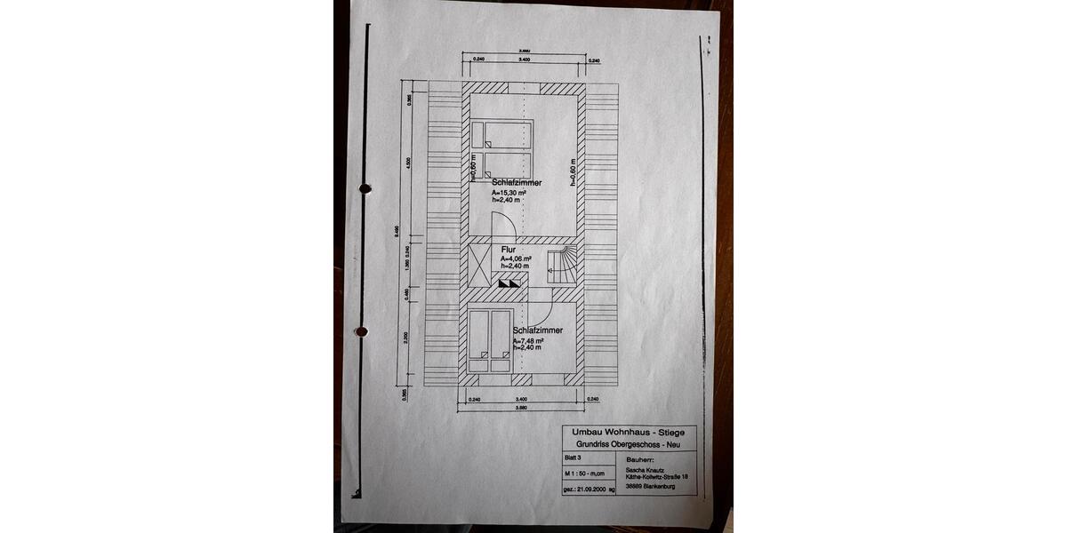 Einfamilienhaus Oberharz am Brocken Hasselfelde - 3 Zimmer, 68 m&sup2;, 94.000&euro; | Angebot:26848494