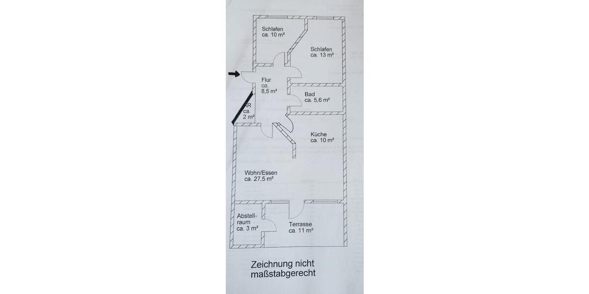 Erdgeschoßwohnung Geestland - 3 Zimmer, 85 m&sup2;, 199.000&euro; | Angebot:25840212
