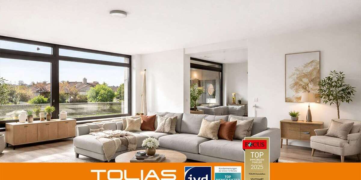 Etagenwohnung Korntal-Münchingen Münchingen - 4 Zimmer, 121 m&sup2;, 528.000&euro; | Angebot:25543309