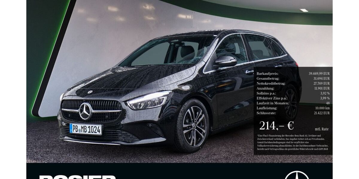 Mercedes-Benz B 180 14.500 km 39.240 &euro; Paderborn 33100