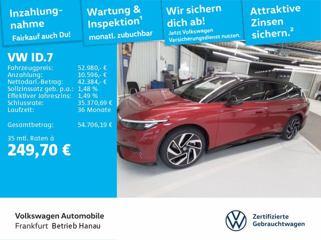 VW ID.7 8.026 km 52.980 € Hanau 63452