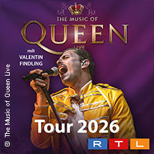The Music Of Queen - Live - Tour 2026 01.08.2026 Freilichtbühne Krusenkoppel