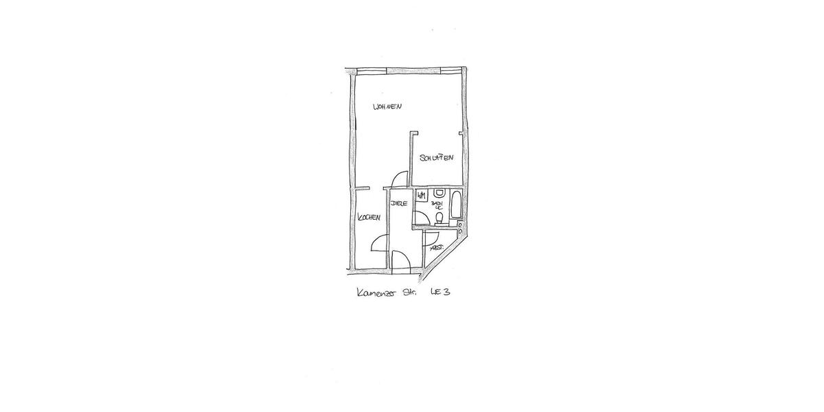 Etagenwohnung Pulsnitz - 2 Zimmer, 55 m&sup2;, 380&euro; | Angebot:26662907