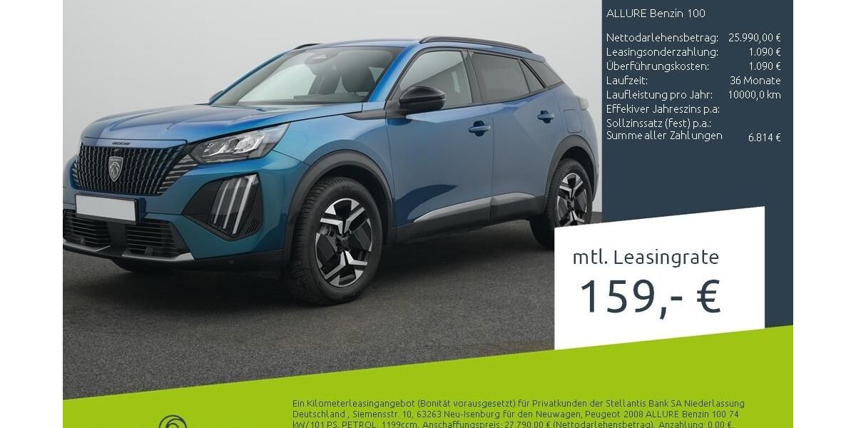 Peugeot 2008 1.500 km 23.690 &euro; Ahaus 48683