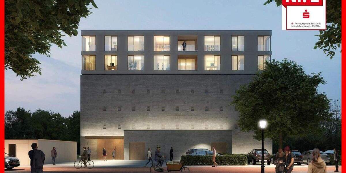 TECTUM: Charmante 3-Zimmer-ETW über den Dächern Emdens 3 zimmer