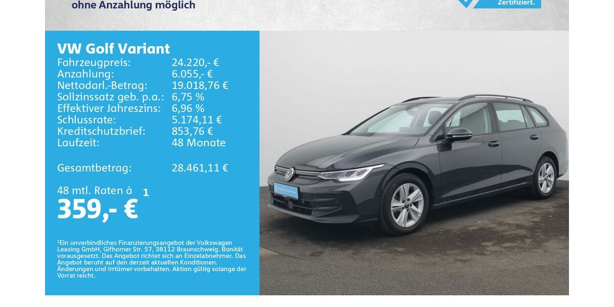 VW Golf 25.000 km 24.220 &euro; Würzburg 97076