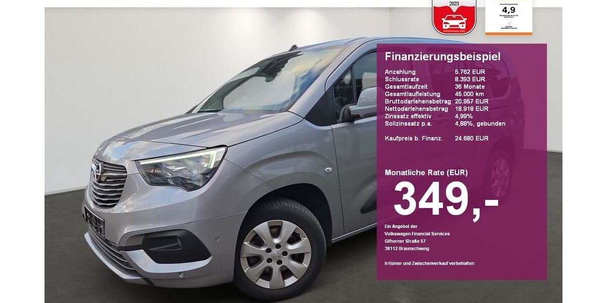 Opel Combo Life 30.000 km 24.620 &euro; Albbruck 79774