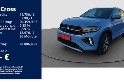 VW T-Cross 4.539 km 24.750 &euro; Schwäbisch Gmünd 73525