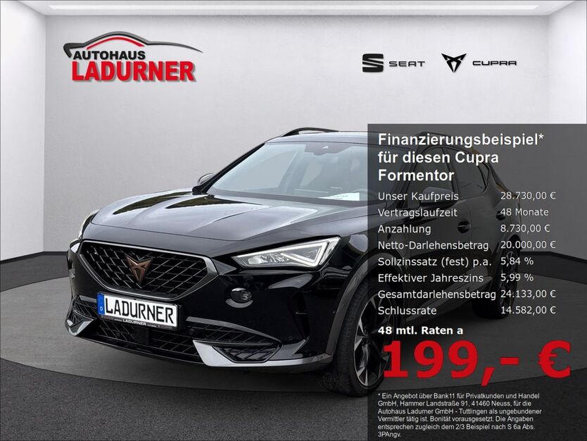 Cupra Formentor 97.600 km 28.730 € Tuttlingen 78532