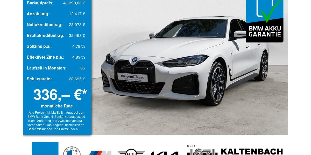 BMW i4 59.743 km 40.890 &euro; Lüdenscheid 58509