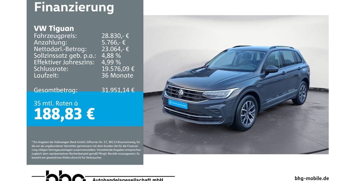 VW Tiguan 35.386 km 27.390 &euro; Albstadt 72458