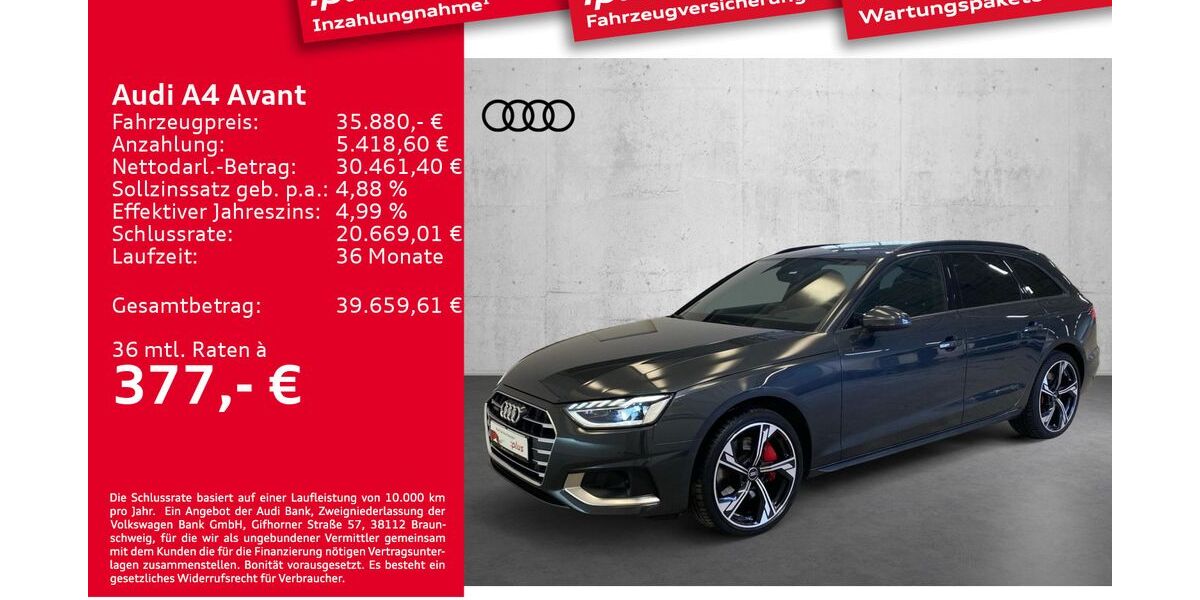 Audi A4 45.647 km 33.330 &euro; Leipzig 04129