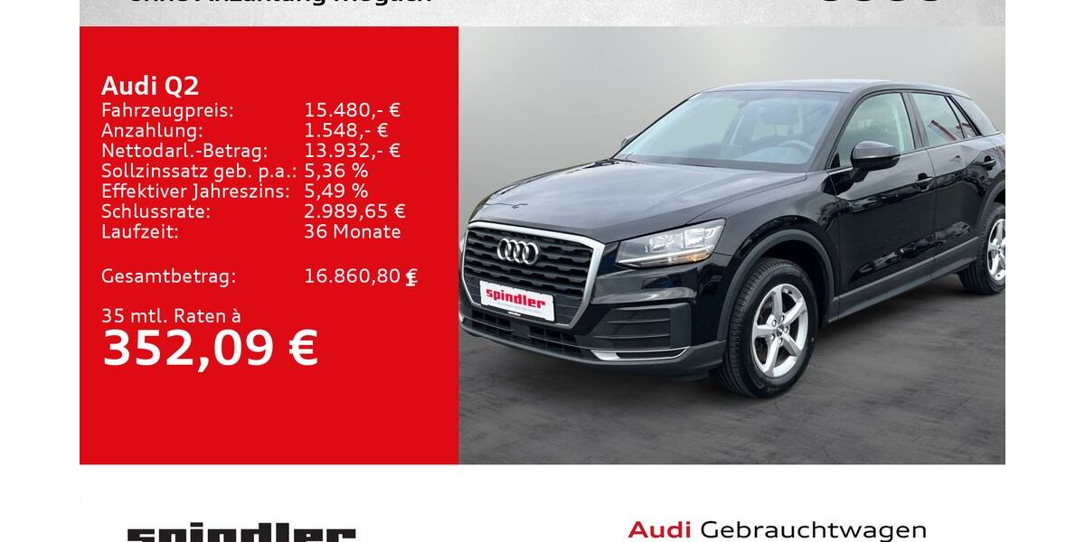Audi Q2 104.000 km 15.480 &euro; Kitzingen 97318