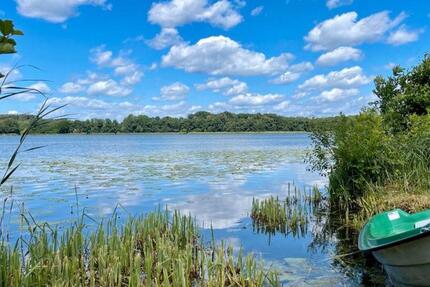 Seltenes Wassergrundstück direkt am See in Lubniewice zimmer