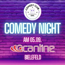 Comedy Night 04.10.2025 Cantine Bielefeld