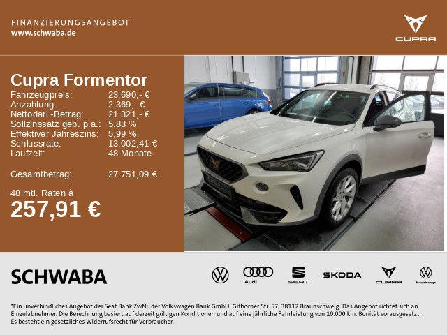 Cupra Formentor 14.000 km 23.690 € Gersthofen 86368