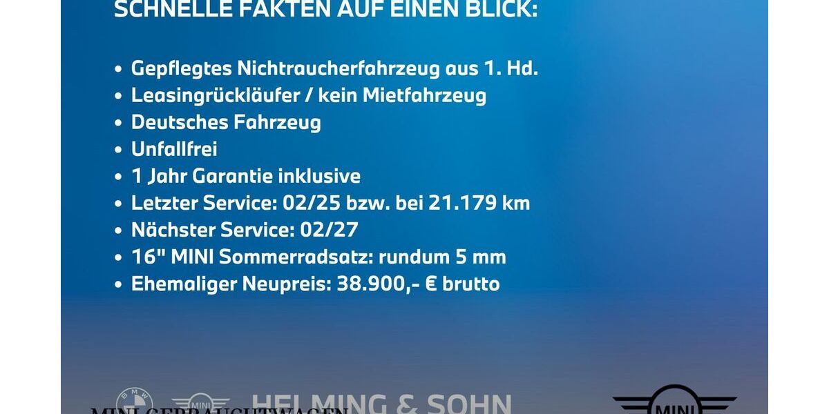 Mini Cooper SE 28.950 km 18.911 &euro; Wietmarschen 49835