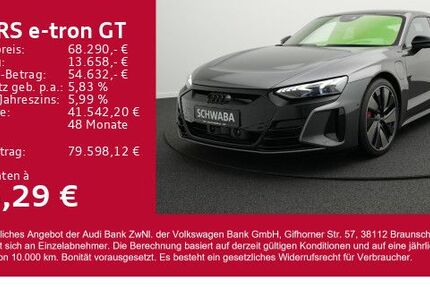 Audi RS e-tron GT 44.500 km 68.290 € Gersthofen 86368