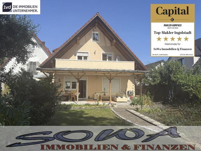 Zentrumsnahes Einfamilienhaus mit guter Raumaufteilung und einer großen Garage im Englischen Garten in Neuburg - Ein Objekt von Ihrem Immobilienpartner SOWA Immobilien und Finanzen 5 zimmer