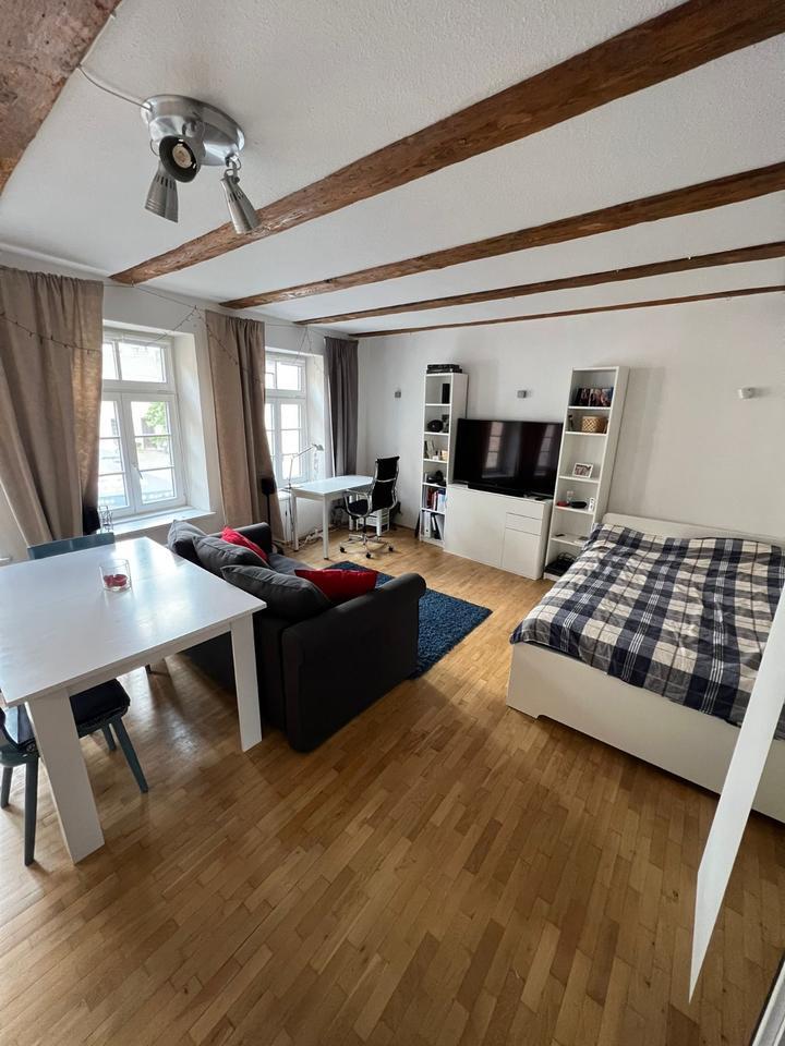 Möblierte 1-Zimmer-Wohnung Rostocker Innenstadt Untermiete