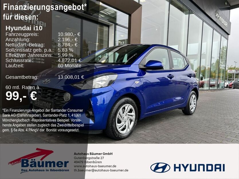 Hyundai i10 55.084 km 10.980 € Ibbenbüren 49479